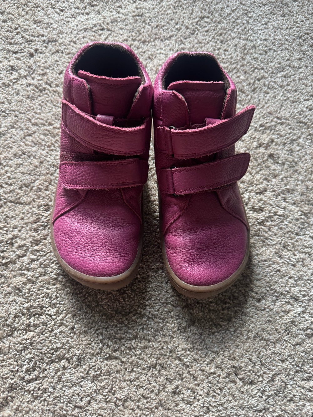 Froddo Pink  Pink High-Top Velcro Boots